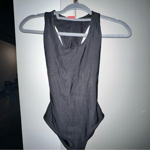 Yumiko Black leotard